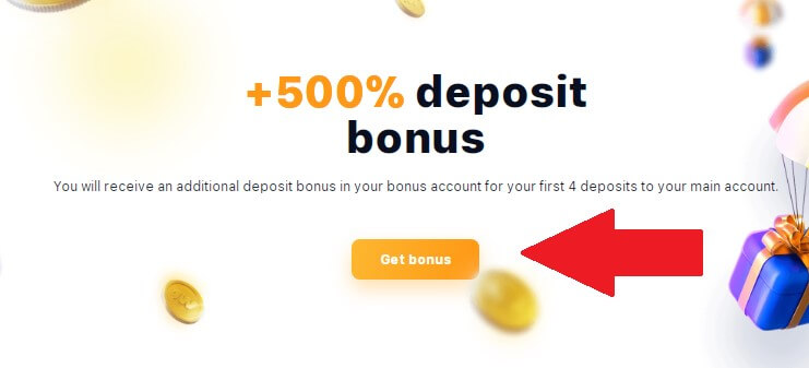 Get bonus